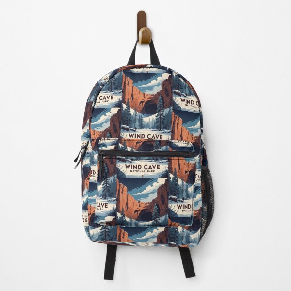 Item preview, Wind Cave National Park Winter USA Vintage Travel Tourism designed and sold by TravelersGems.