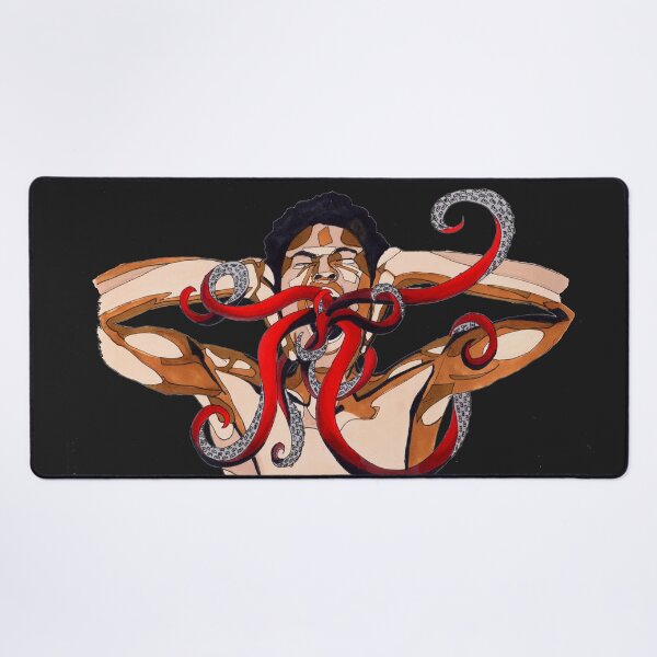 Item preview, The cry of the octopus - watercolor designed and sold by lwenlwen.