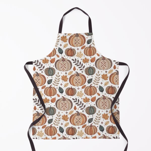 Item preview, Geometric Pumpkins & Autumn Leaves | Moonveil Nordic Halloween designed and sold by Shuga-Design.