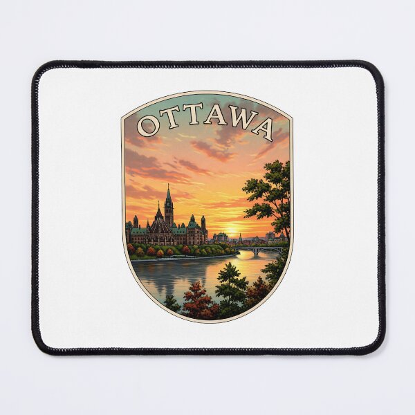 Item preview, Ottawa City Canada Travel Art designed and sold by LittleArij.