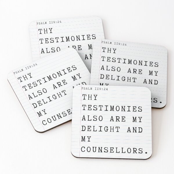 Item preview, Psalms 119:24  designed and sold by Undonemadenew.