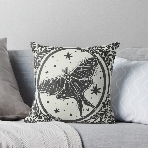 Item preview, Luna Moth in Black designed and sold by MinabiTee.