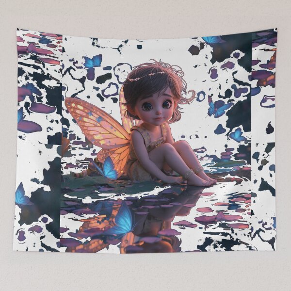 Item preview, Magical Fairy Reflections in Enchanted Forest designed and sold by pixelandpine.