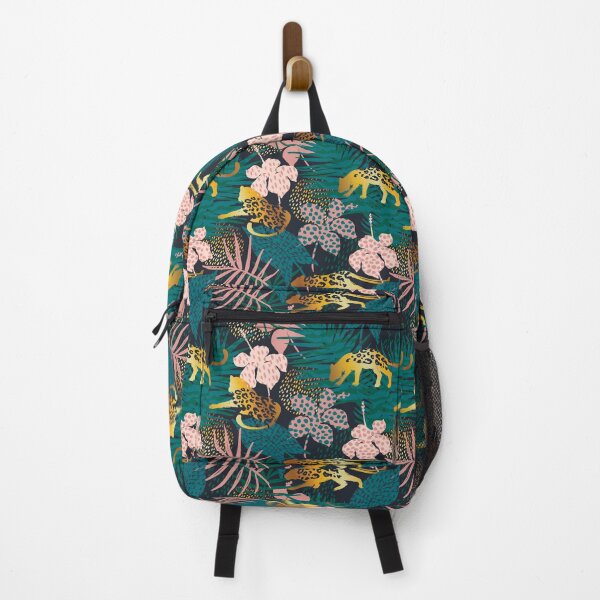 Item preview, Tropical Jungle with Leopards & Floral Foliage designed and sold by NicolaZhukov.
