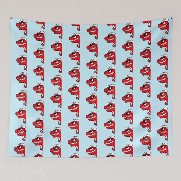 Item preview, Dino T-Rex Cap Sunglasses cool from side half  designed and sold by shirt-o-mat.