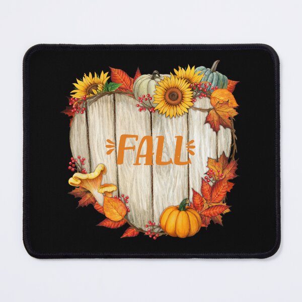 Item preview, Rustic Farmhouse Fall Sign with Sunflowers and Pumpkins T-Shirt designed and sold by FestivityFinds.