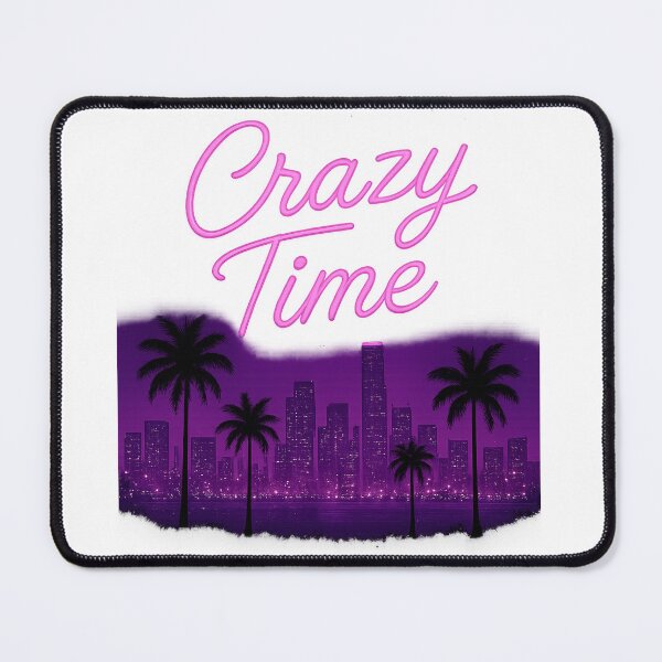 Item preview, Crazy Time – Neon Miami Vibes designed and sold by ustylelab.