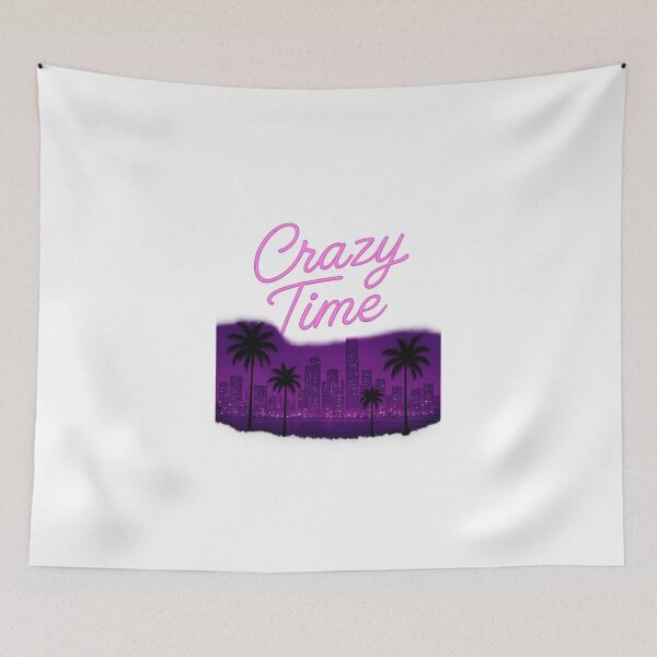 Item preview, Crazy Time – Neon Miami Vibes designed and sold by ustylelab.