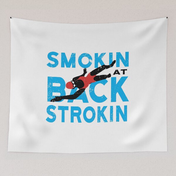 Item preview, Womens Smokin at Backstroke Swim designed and sold by oberdoofus.