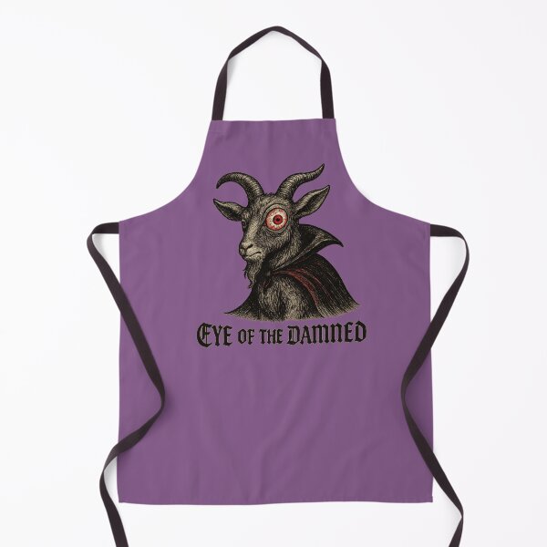 Item preview, halloween goat with bloodshot eye gothic style designed and sold by Meandmyshop.
