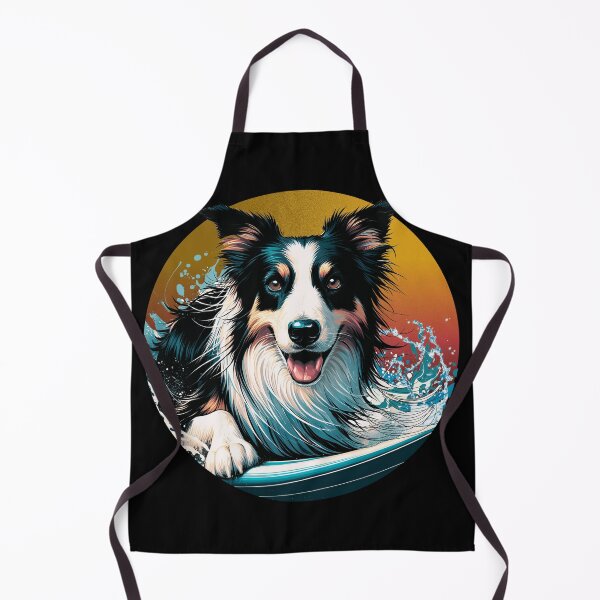 Item preview, Border Collie Surfer designed and sold by maistendencias.