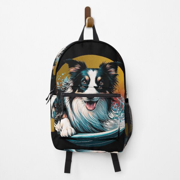 Item preview, Border Collie Surfer designed and sold by maistendencias.