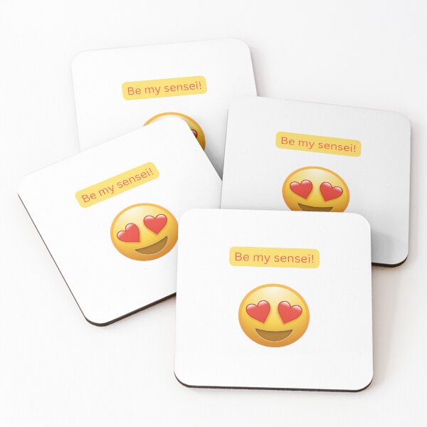 Item preview, Be my sensei! - Funny Anime Quote designed and sold by Kouichi1990.