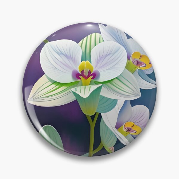 Item preview, Kimilsungia orchid flowers art designed and sold by Ponted.