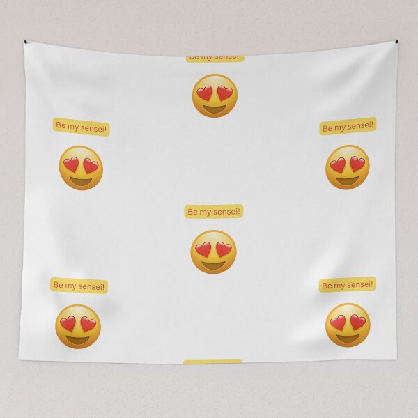 Item preview, Be my sensei! - Funny Anime Quote designed and sold by Kouichi1990.