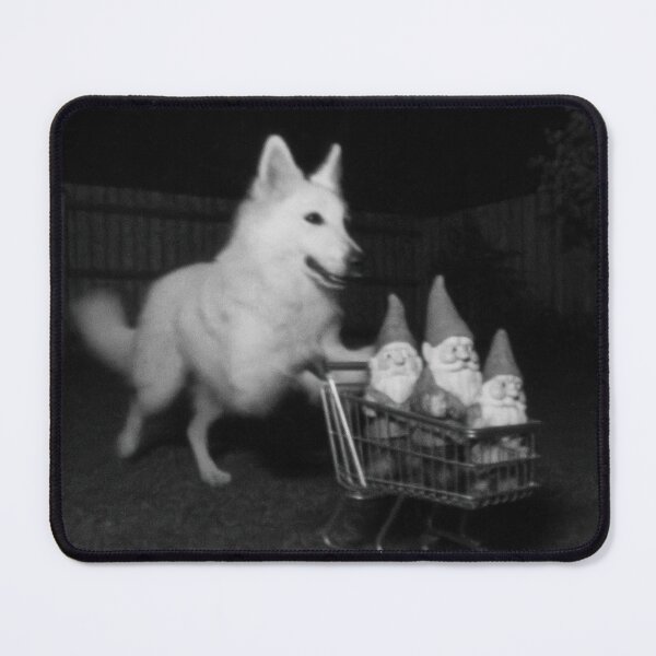 Item preview, Swiss Shepherd Midnight Shopping Cart Scene designed and sold by Flying Doggo.
