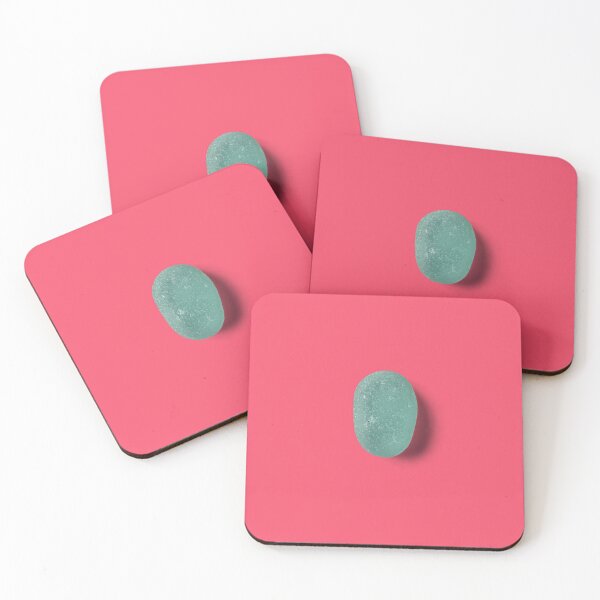 Item preview, Pink japandi sea glass designed and sold by mari tishina.