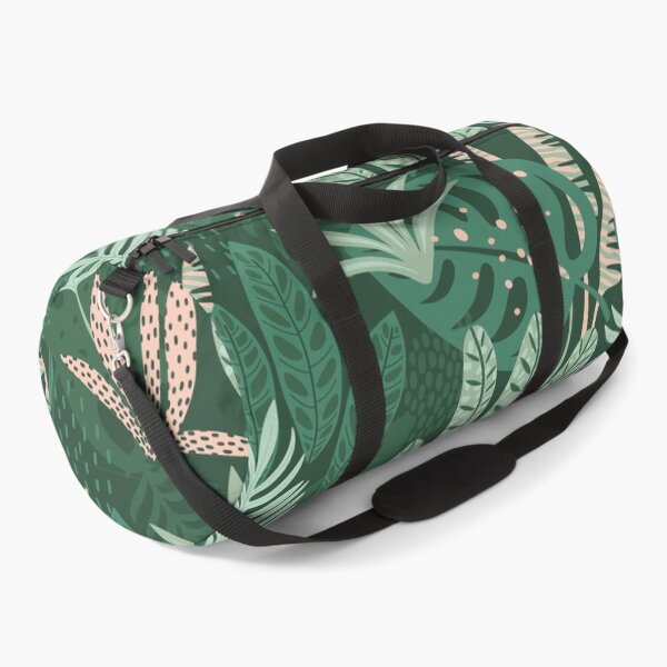 Item preview, Lush Jungle Leaves in Tropical Palette designed and sold by NicolaZhukov.