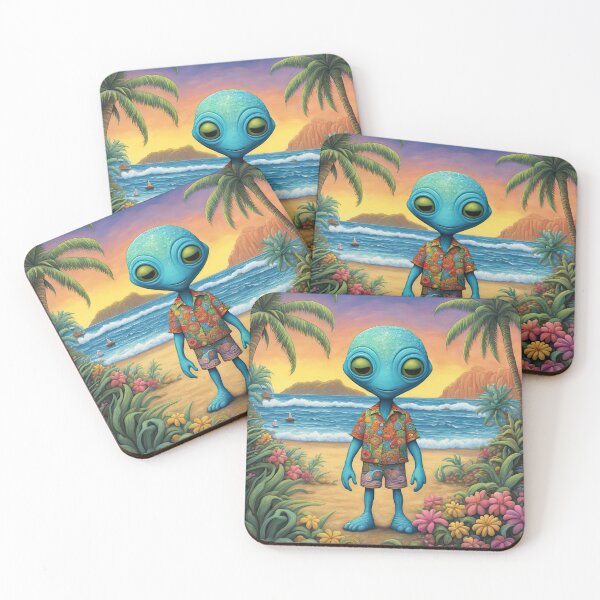 Item preview, Alien in Hawaii designed and sold by Colin Bentham.