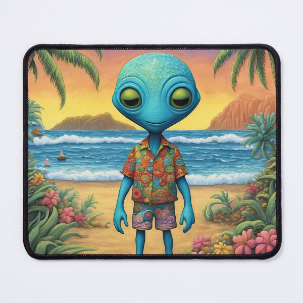 Item preview, Alien in Hawaii designed and sold by Colin Bentham.
