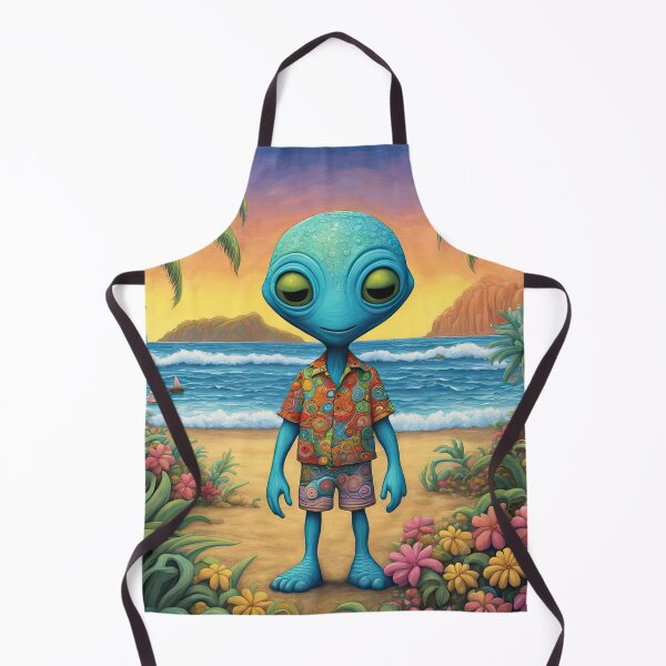 Item preview, Alien in Hawaii designed and sold by Colin Bentham.