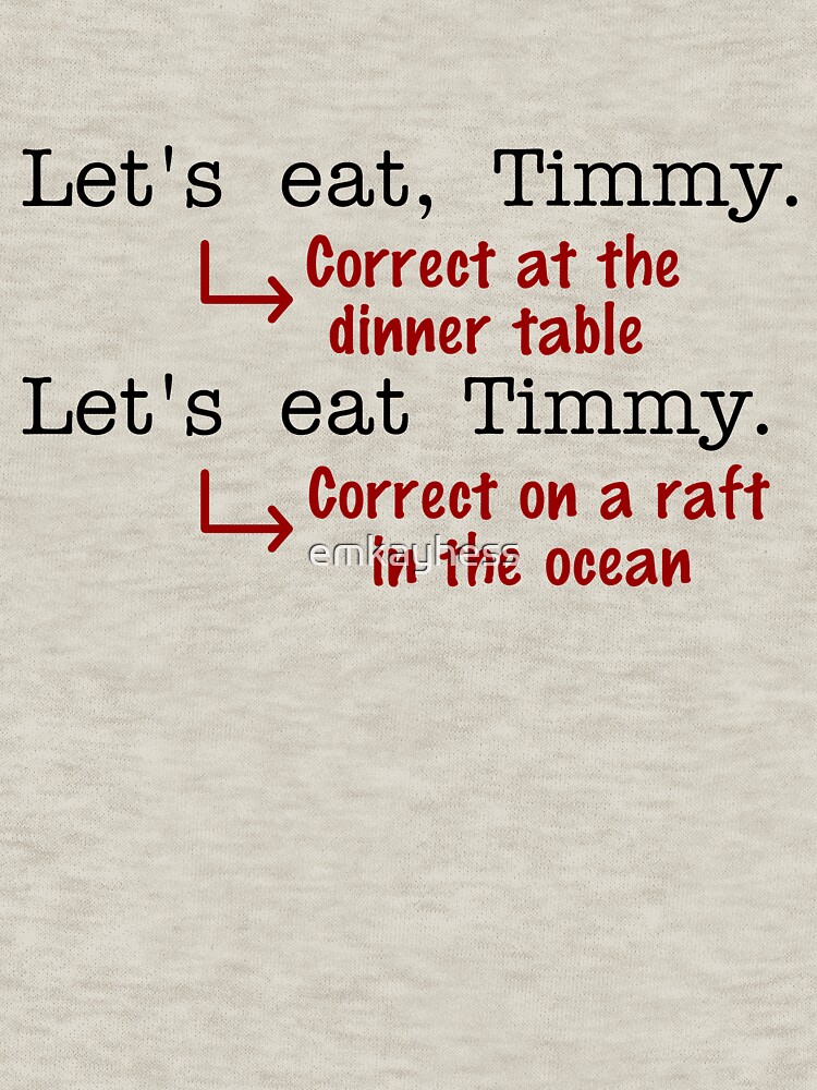 Thumbnail 7 of 7, Essential T-Shirt, Funny Punctuation Grammar Humor designed and sold by emkayhess.