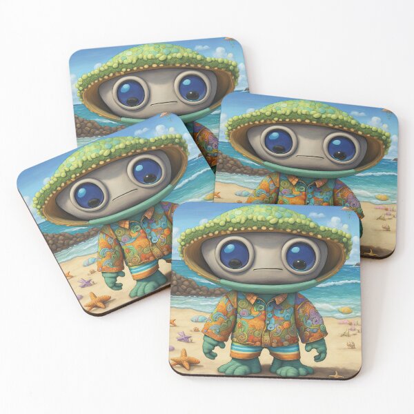 Item preview, Alien in Hawaii designed and sold by Colin Bentham.
