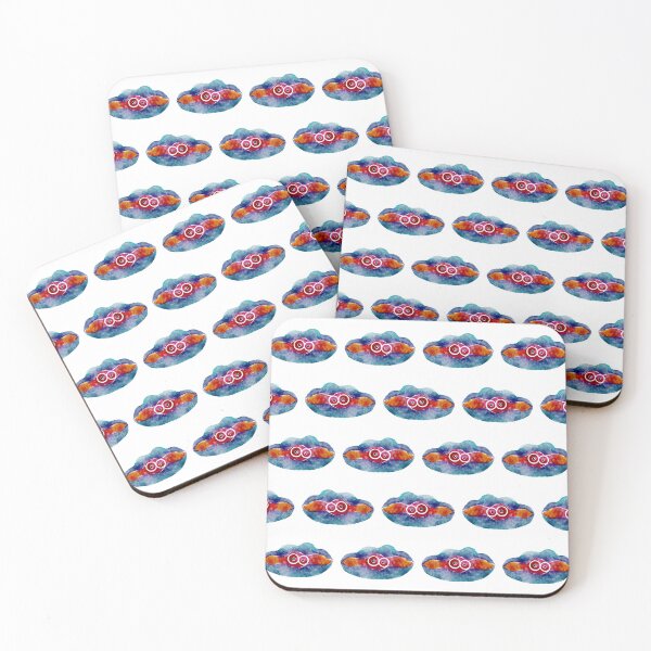 Item preview, Watercolor Cute Clam Shells designed and sold by Farissa Designs.