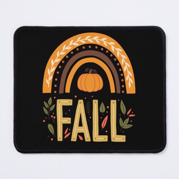 Item preview, Boho Autumn Rainbow Fall Pumpkin T-Shirt designed and sold by FestivityFinds.