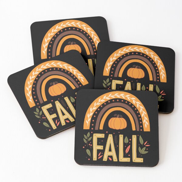Item preview, Boho Autumn Rainbow Fall Pumpkin T-Shirt designed and sold by FestivityFinds.