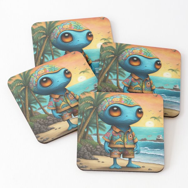 Item preview, Alien in Hawaii designed and sold by Colin Bentham.