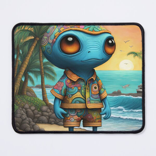 Item preview, Alien in Hawaii designed and sold by Colin Bentham.