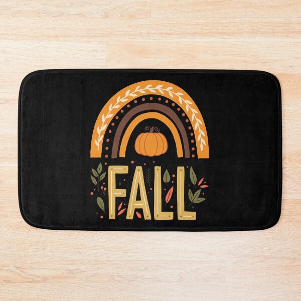 Item preview, Boho Autumn Rainbow Fall Pumpkin T-Shirt designed and sold by FestivityFinds.