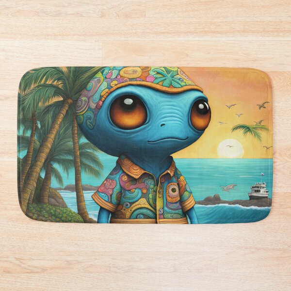 Item preview, Alien in Hawaii designed and sold by Colin Bentham.