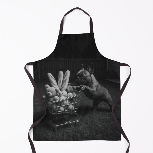 Item preview, French Bulldog Midnight Baguette Run designed and sold by Flying Doggo.