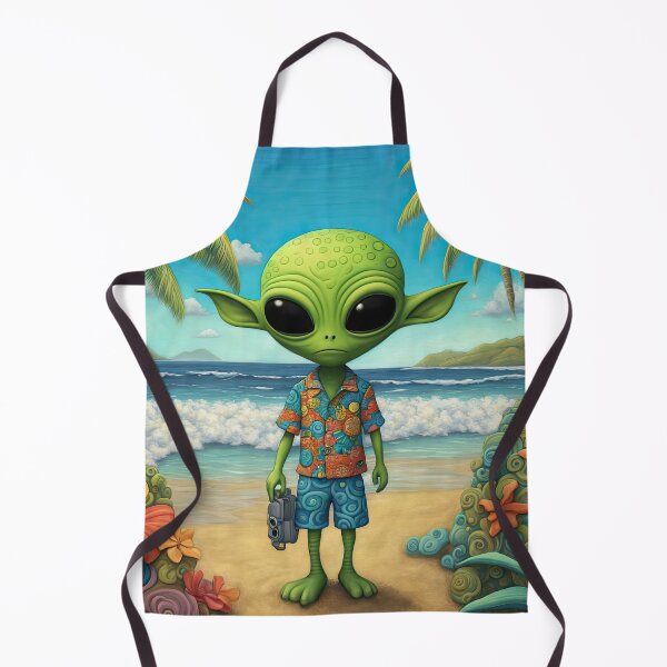 Item preview, Alien in Hawaii designed and sold by Colin Bentham.