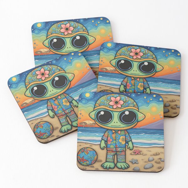 Item preview, Alien in Hawaii designed and sold by Colin Bentham.