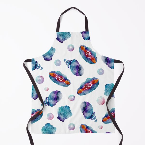 Item preview, Cute Blue Sea Shells with Pearls designed and sold by Farissa Designs.