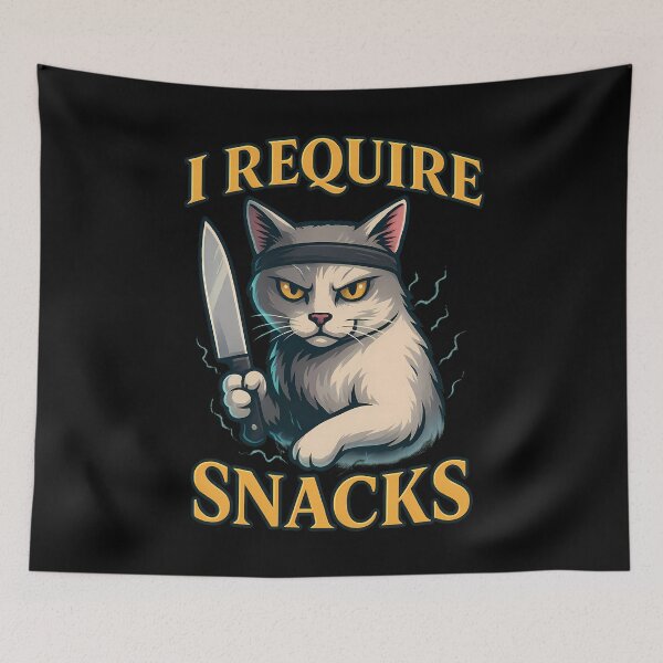 Item preview, I Require Snacks  designed and sold by patternprint1.