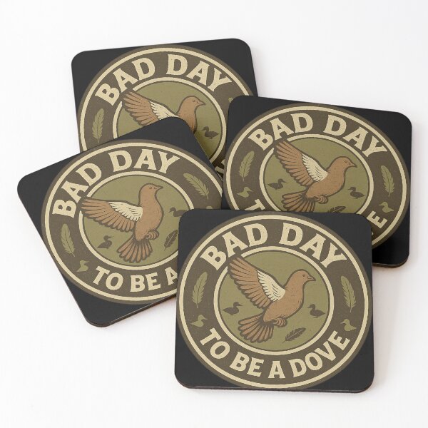 Item preview, Bad Day to Be a Dove Bird Camo Hunting Season Wildlife Duck Hunting designed and sold by NightWisdom.
