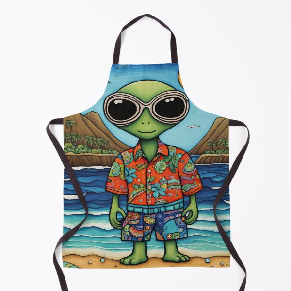 Item preview, Alien in Hawaii designed and sold by Colin Bentham.