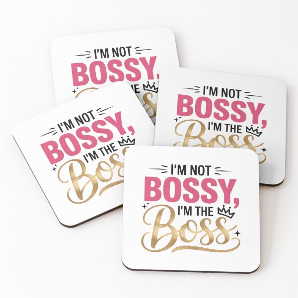 Item preview, I'm Not Bossy I'm The Boss designed and sold by patternprint1.