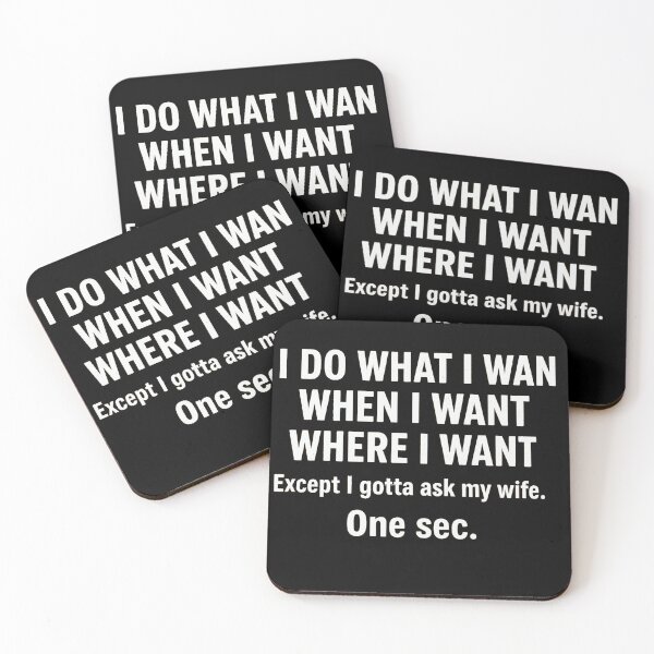 Item preview, Funny Husband Shirt – I Do What I Want Except I Ask My Wife First designed and sold by sssweetness.