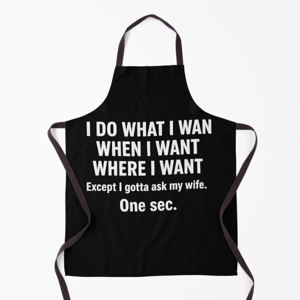 Item preview, Funny Husband Shirt – I Do What I Want Except I Ask My Wife First designed and sold by sssweetness.