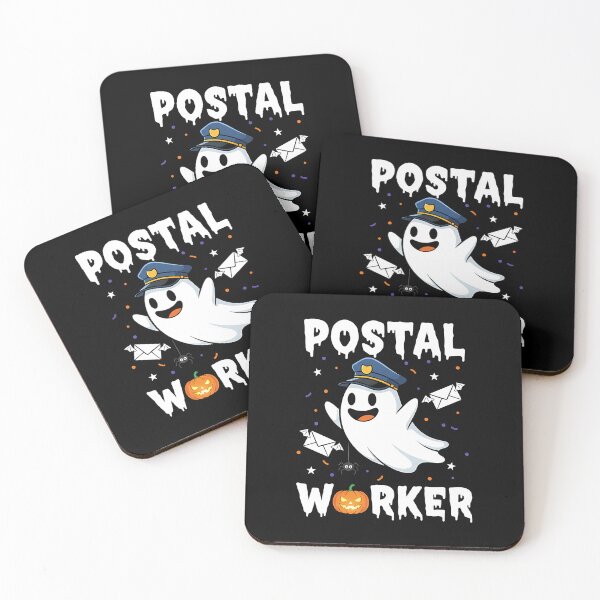 Item preview, Postal Worker Ghost designed and sold by patternprint1.