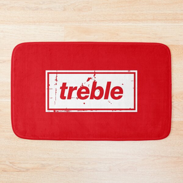 Item preview, United Treble Football Oasis Indie Music Manchester White designed and sold by Butter Creative.