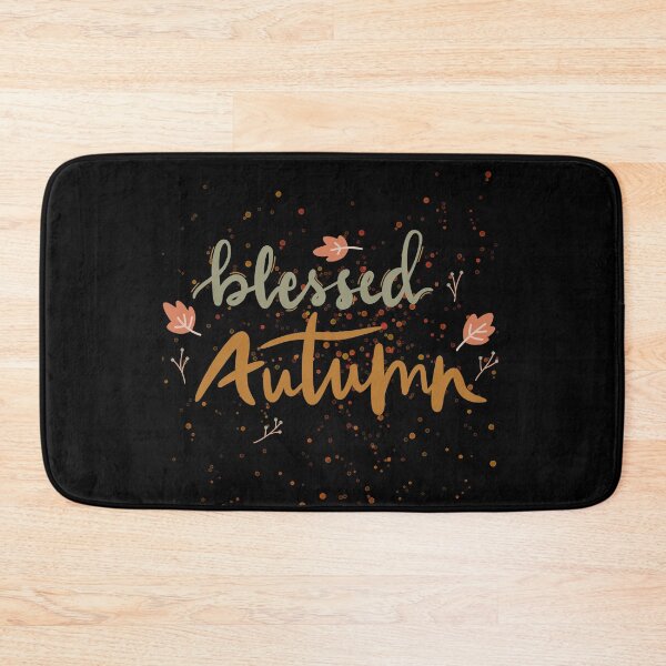 Item preview, Blessed Autumn Fall Season Quote T-Shirt – Cozy Autumn Leaves Design designed and sold by FestivityFinds.