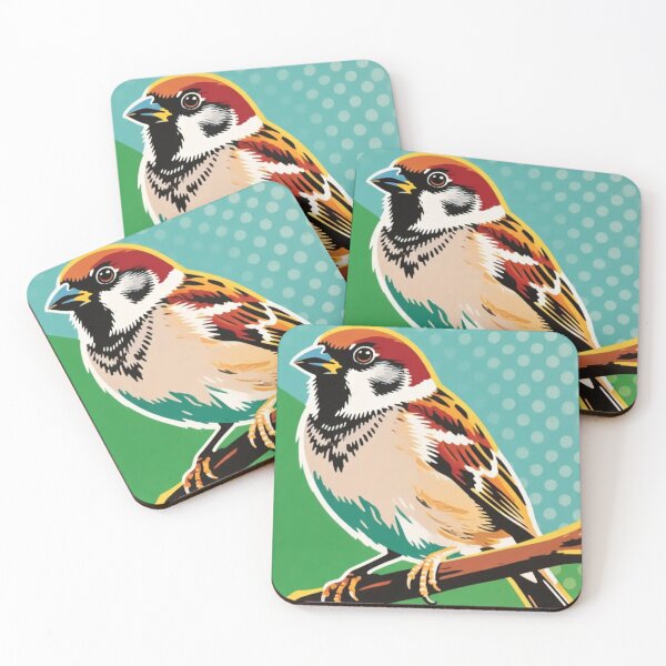 Item preview, Cute sparrow designed and sold by Dogandesighn.