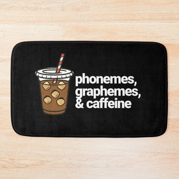 Item preview, Phonemes Graphemes And Caffeine designed and sold by Belarte.shop.