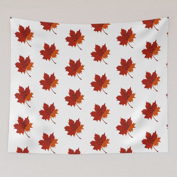 Item preview, Fall Is In The Air Maple Leaf T-Shirt | Autumn Leaves Cozy Thanksgiving Tee designed and sold by FestivityFinds.